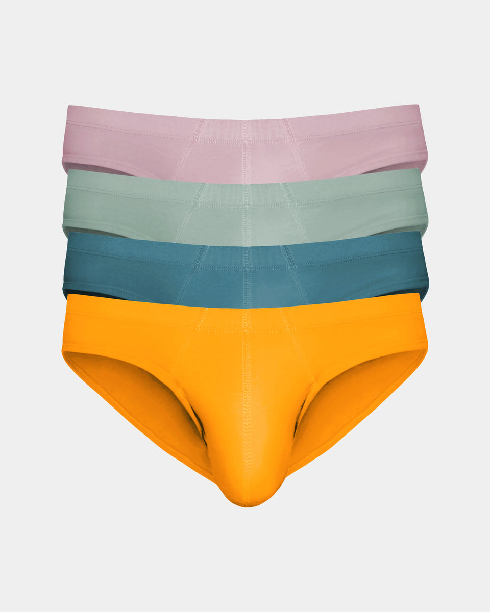 4-PACK BEACH PERFECT FIT MICRO BRIEFS